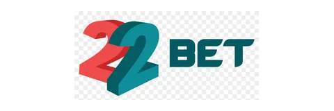 Logo de 22bet, puesto 2 entre las casas de apuestas legales de Colombia