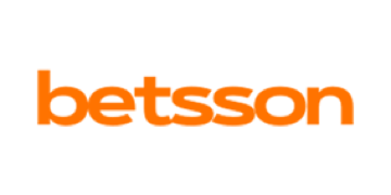 Logo de Betsson, puesto 8 entre las casas de apuestas legales de Colombia